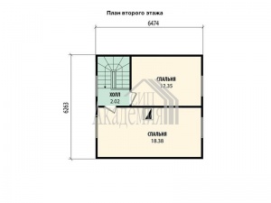 Проект дома VH "77-13" Бонд - Фото 7