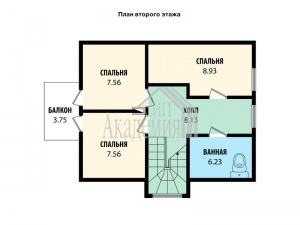 Проект дома VH "55-12" Лондон - Фото 7