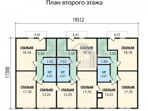 Проект дома VH "87-16" Лучана - Фото 7