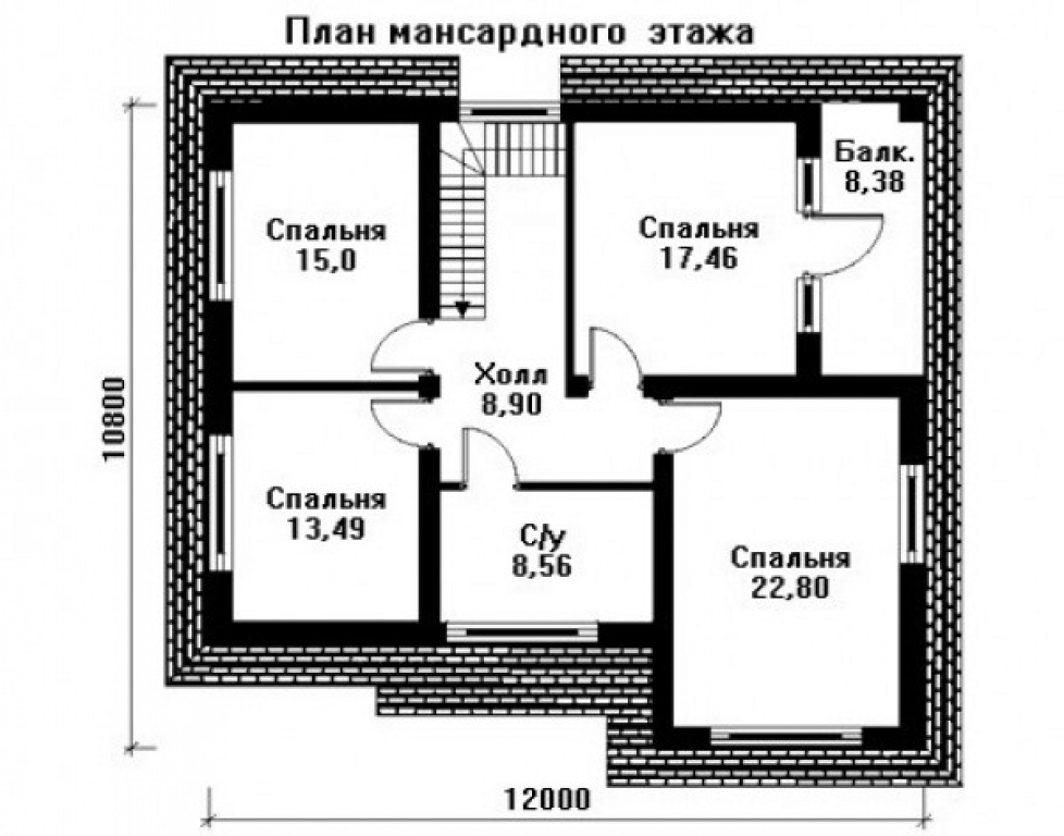 Проект дома Проект дома AS-1264 - Фото 4