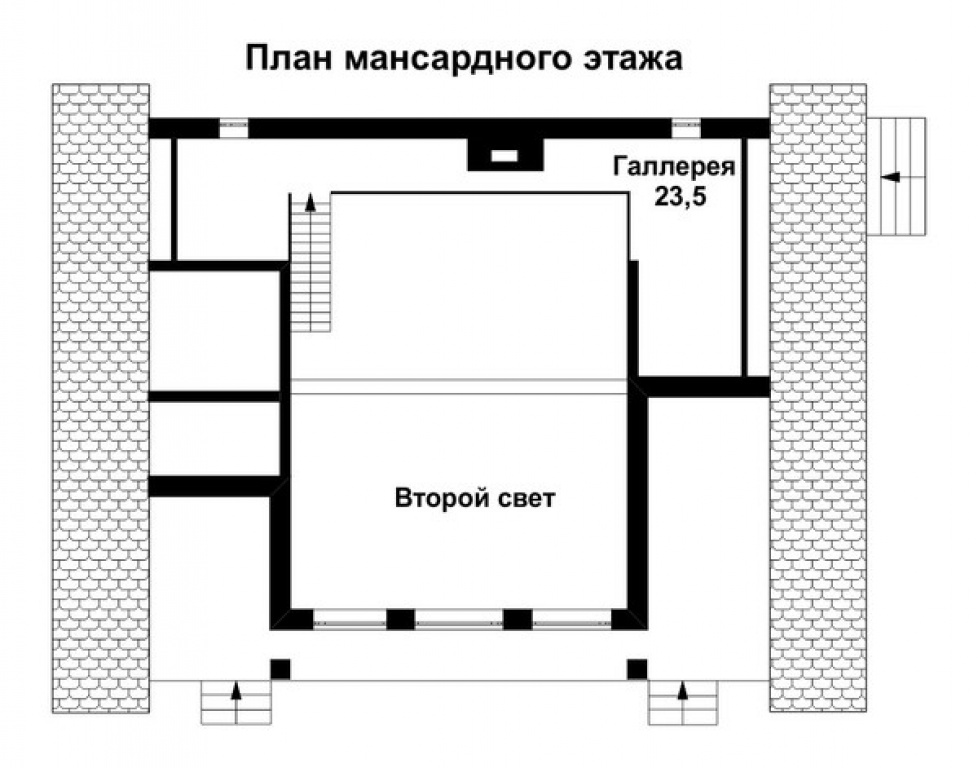 Проект дома Проект дома AS-2138 - Фото 2