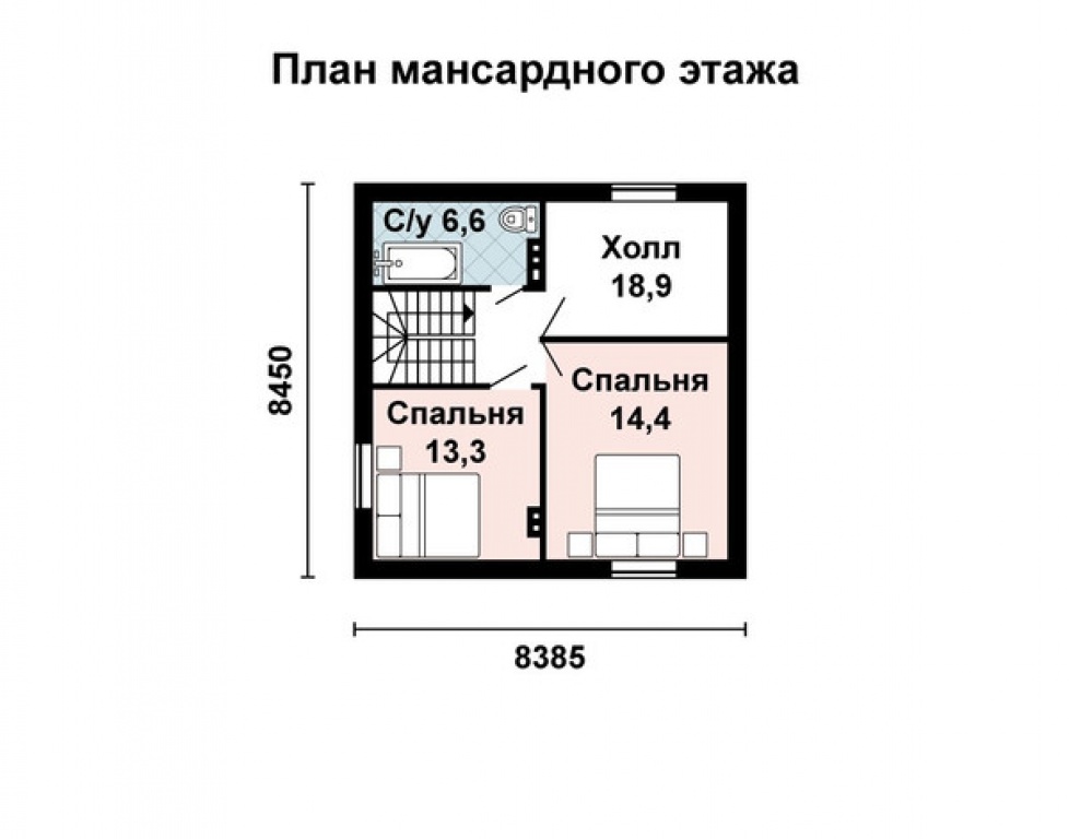 Проект дома Проект дома AS-2203 - Фото 2