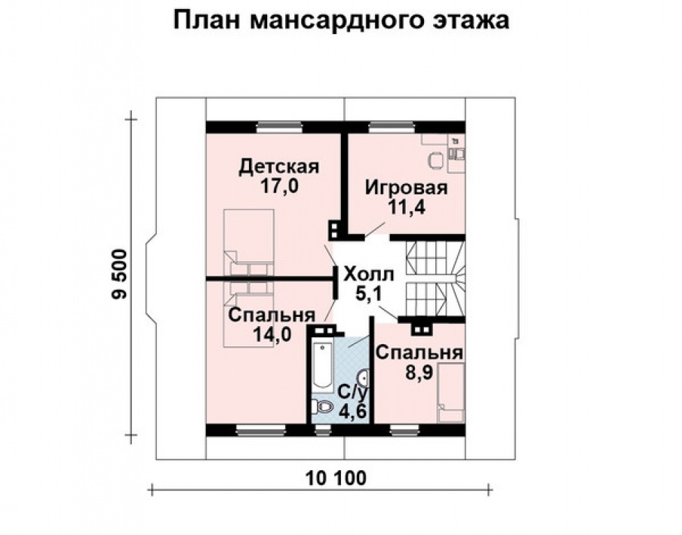 Проект дома Проект дома AS-2243 - Фото 6