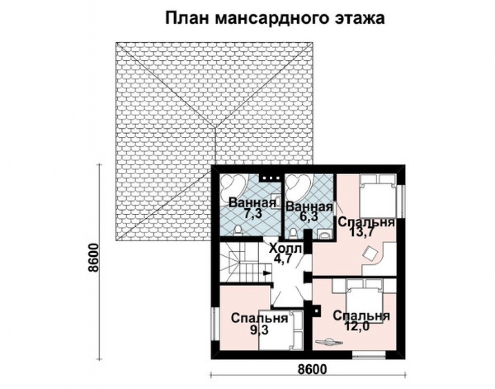 Проект дома Проект дома AS-2282 - Фото 6