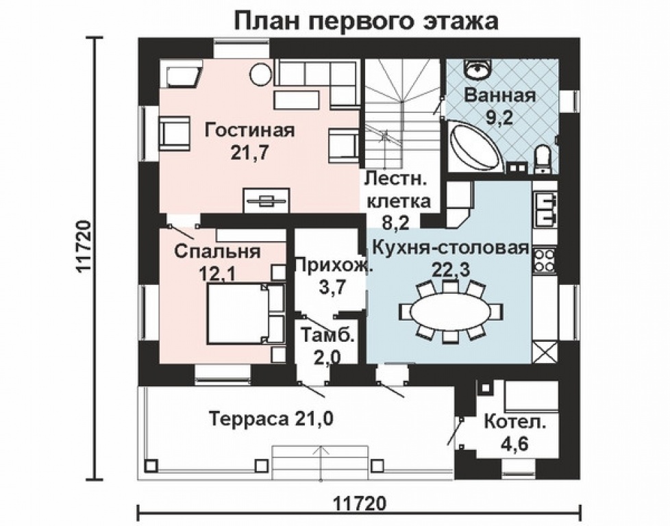 Проект дома Проект дома AS-2299 - Фото 5