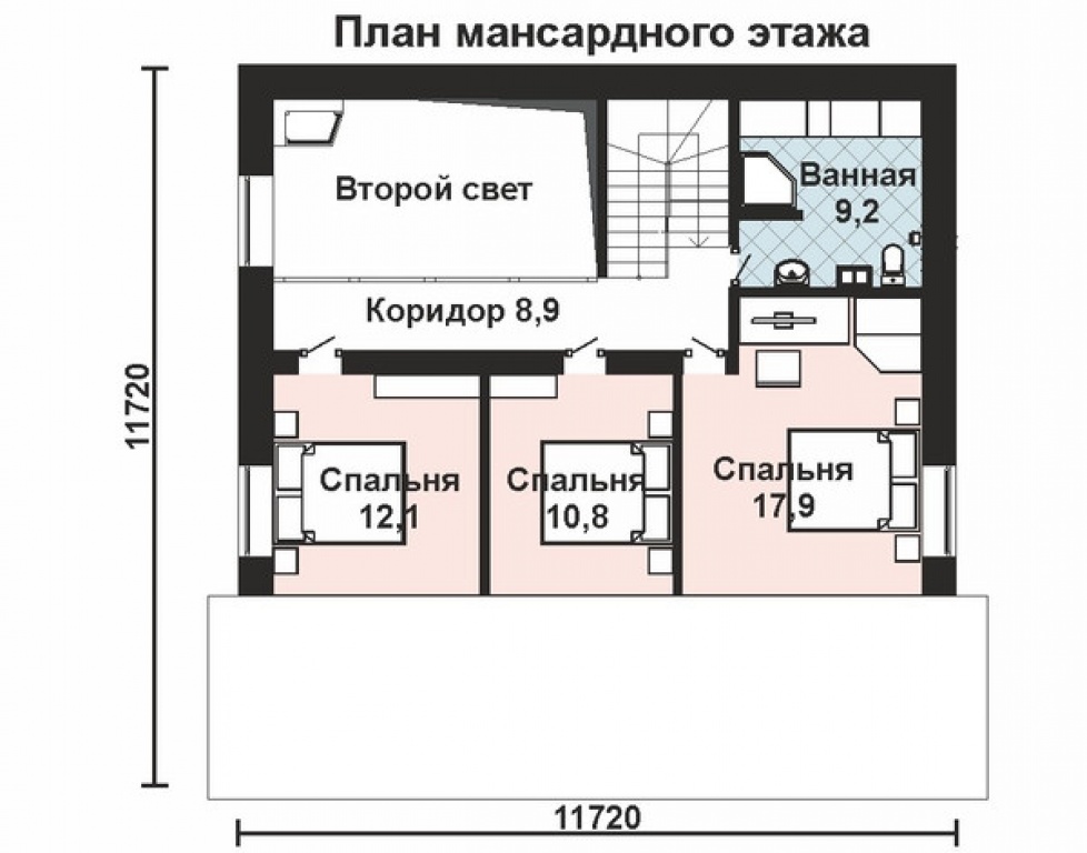 Проект дома Проект дома AS-2299 - Фото 6